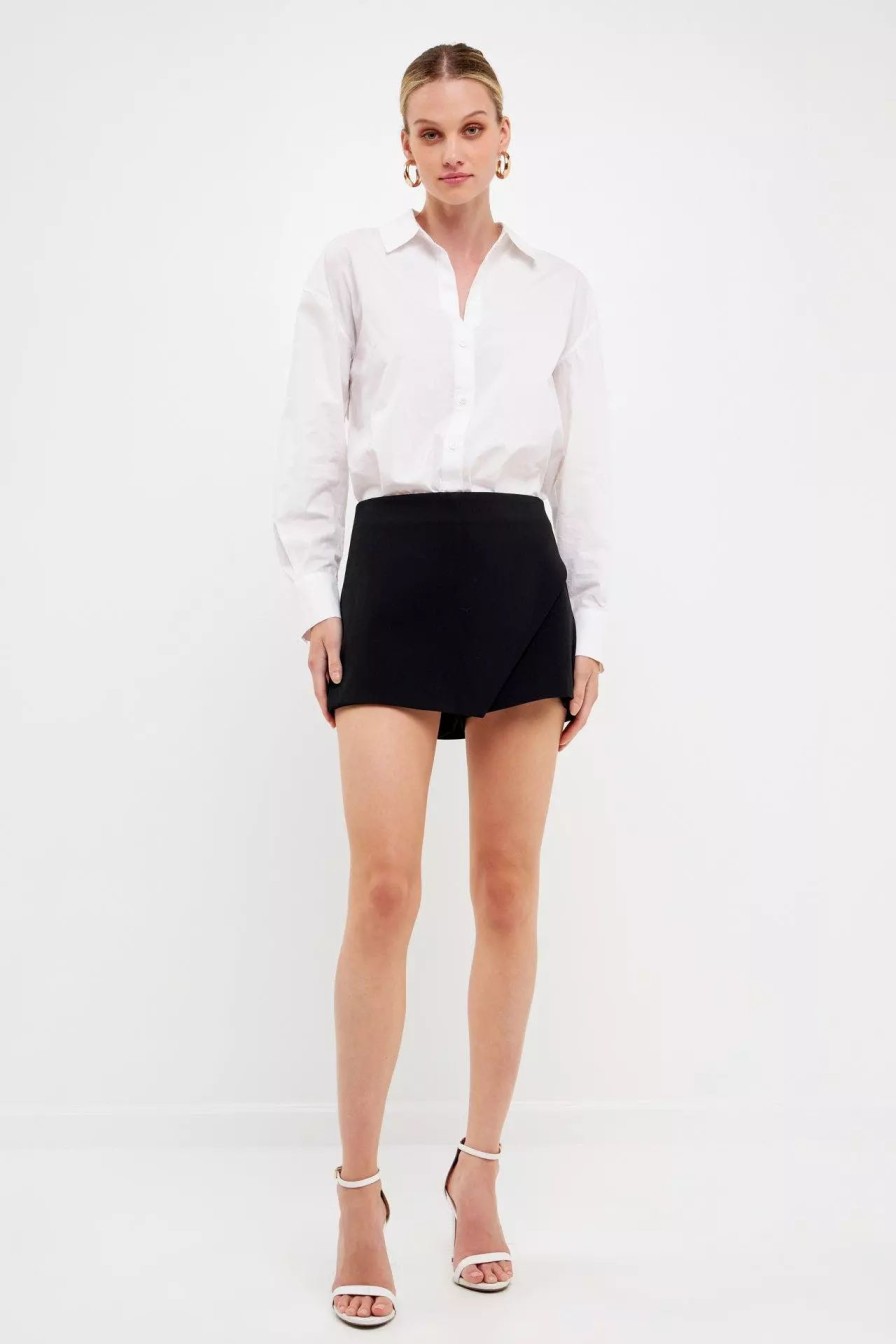 Skirts * | Endless Rose Single Wrap Skort