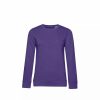 Sweatshirts & Sweaters * | B&C B&C Womens/Ladies Organic Sweatshirt ( ) Radiant Purple