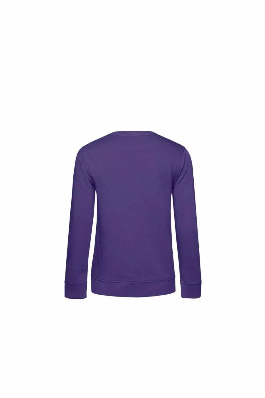 Sweatshirts & Sweaters * | B&C B&C Womens/Ladies Organic Sweatshirt ( ) Radiant Purple