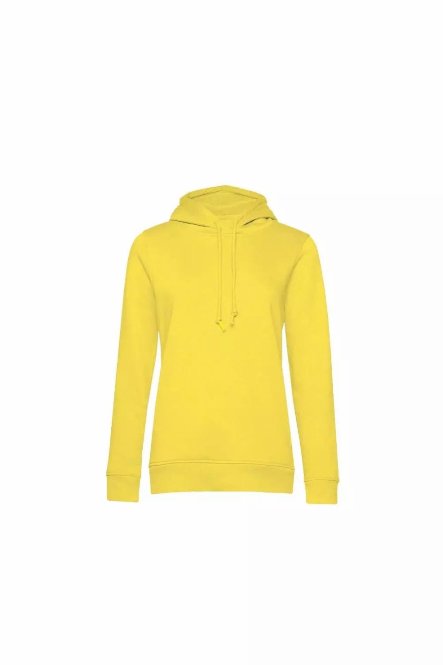 Sweatshirts & Sweaters * | B&C B&C Womens/Ladies Organic Hoodie ( ) Blazing Yellow