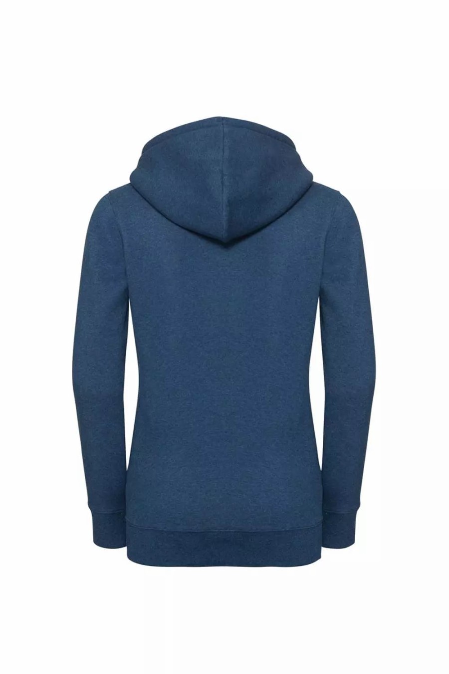 Sweatshirts & Sweaters * | Russell Ladies Authentic Melange Hoodie ( ) Ocean Melange