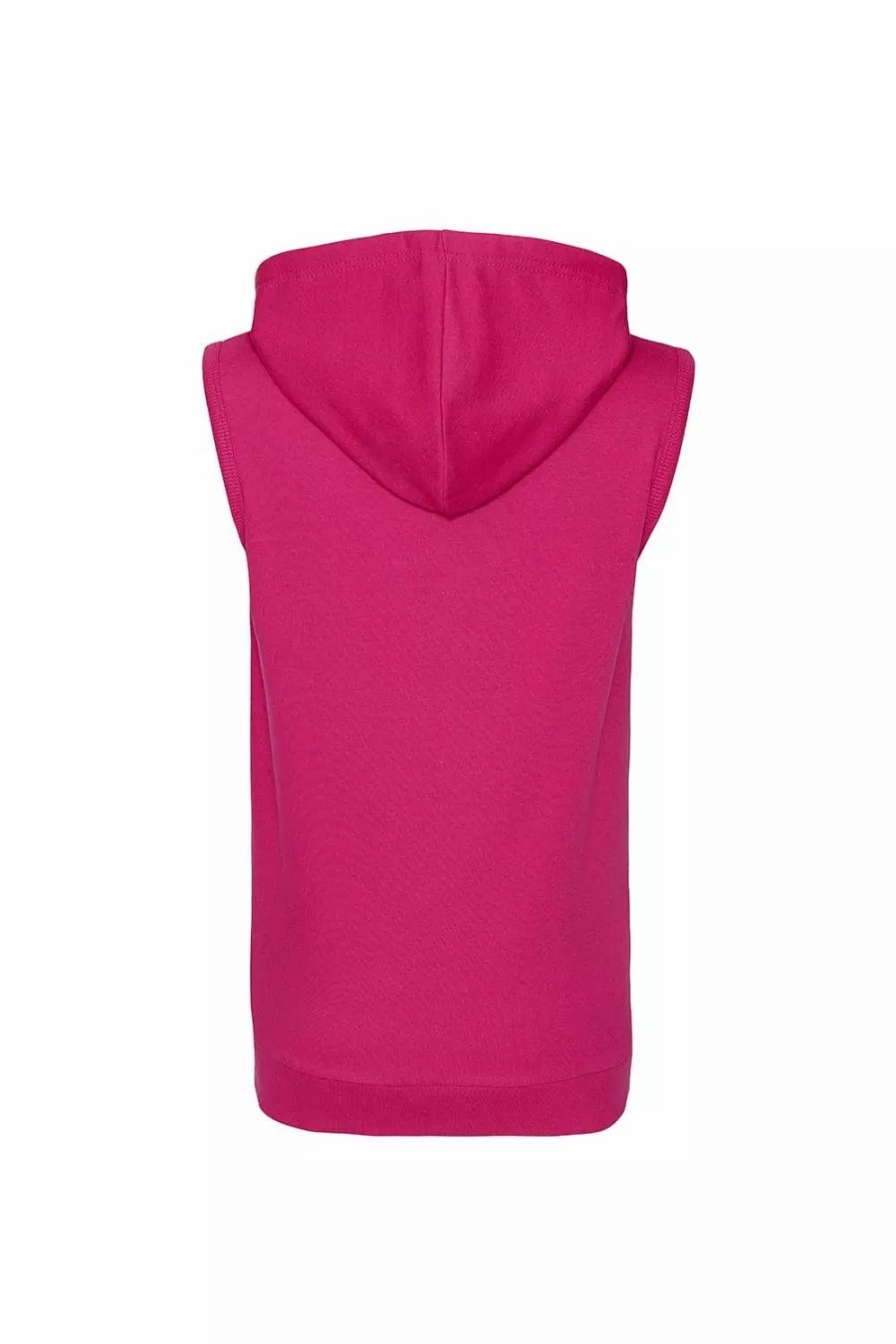 Sweatshirts & Sweaters * | Awdis Just Hoods Womens/Ladies Girlie Sleeveless Full Zip Hoodie ( ) Hot Pink