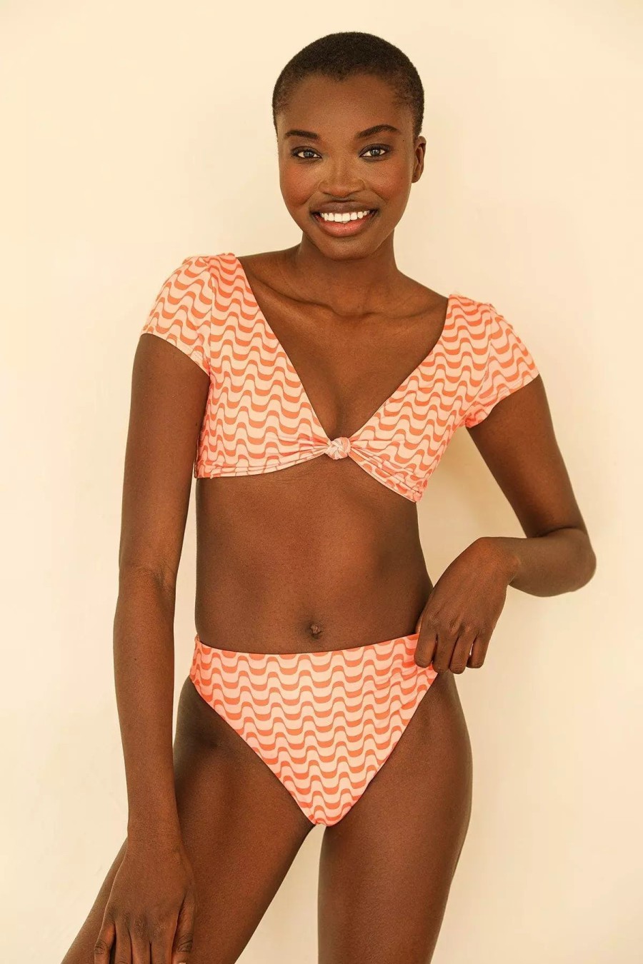 Swimwear * | Dippin Daisy'S Seashore Bottom New Wave