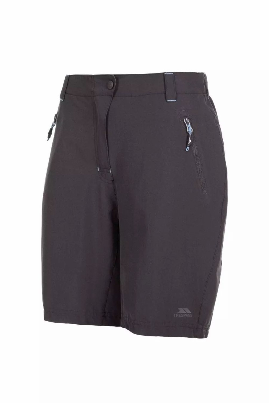 Bottoms * | Trespass Womens/Ladies Brooksy Hiking Shorts Dark Grey