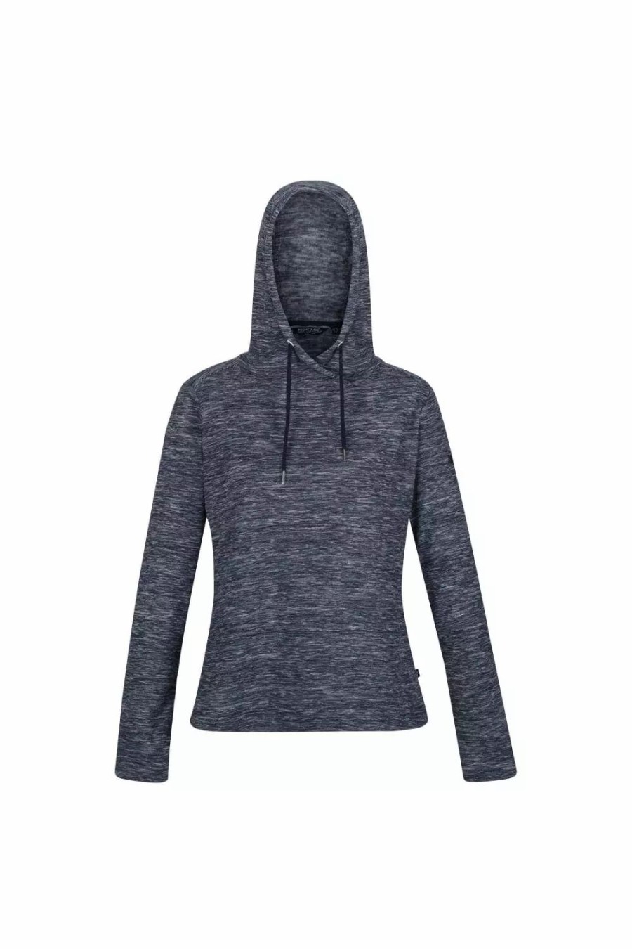 Sweatshirts & Sweaters * | Regatta Womens/Ladies Chandra Marl Hoodie Navy