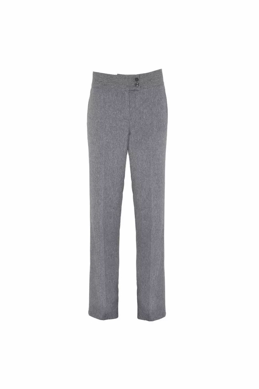 Bottoms * | Premier Premier Iris Ladies/Womens Straight Leg Formal Trouser / Workwear ( ) Gray Heather