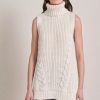 Sweatshirts & Sweaters * | Eleven Six Taylr Tunic Tank Ivory