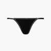 Swimwear * | Onia Hannah Bikini Bottom Crinkle Black