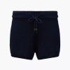 Bottoms * | Onia Cotton Waffle Sweater Pull On Short Deep Navy