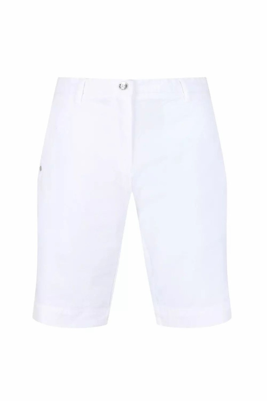 Bottoms * | Regatta Womens/Ladies Solita Multi Pocket Active Shorts ( ) White