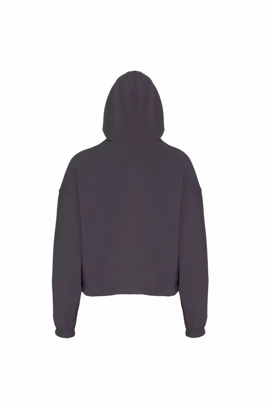 Sweatshirts & Sweaters * | Tridri Womens/Ladies Cropped Oversize Hoodie ( ) Charcoal