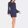 Dresses * | Dress The Population Mackenzie Dress Midnight Blue