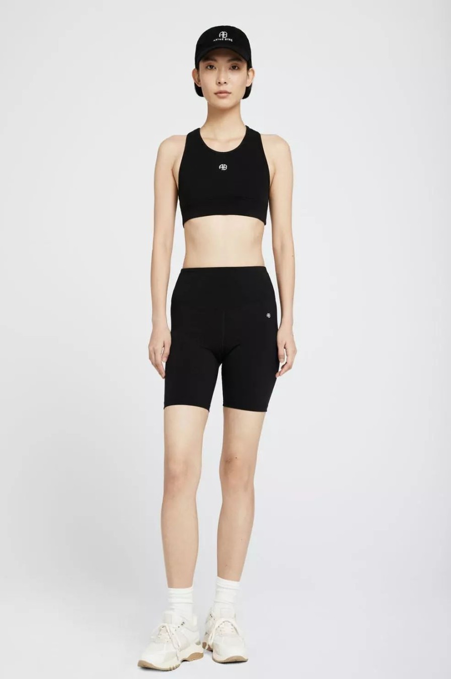 Bottoms * | Anine Bing Lake Biker Short Black