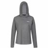 Sweatshirts & Sweaters * | Regatta Womens/Ladies Montes Lightweight Hoodie Light Steel/Black