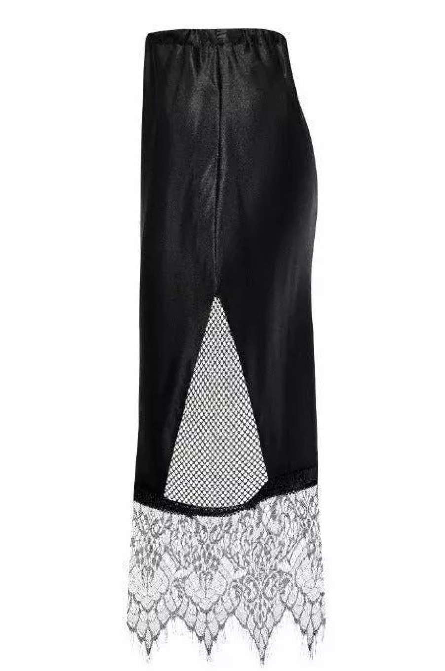 Skirts * | Lahive Hematite Bias Skirt Black