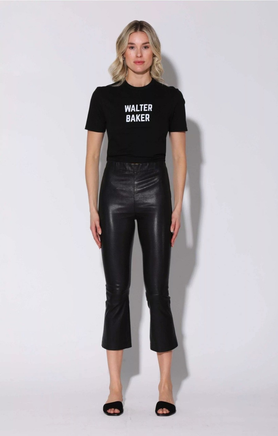 Bottoms * | Walter Baker Lori Pant, Black