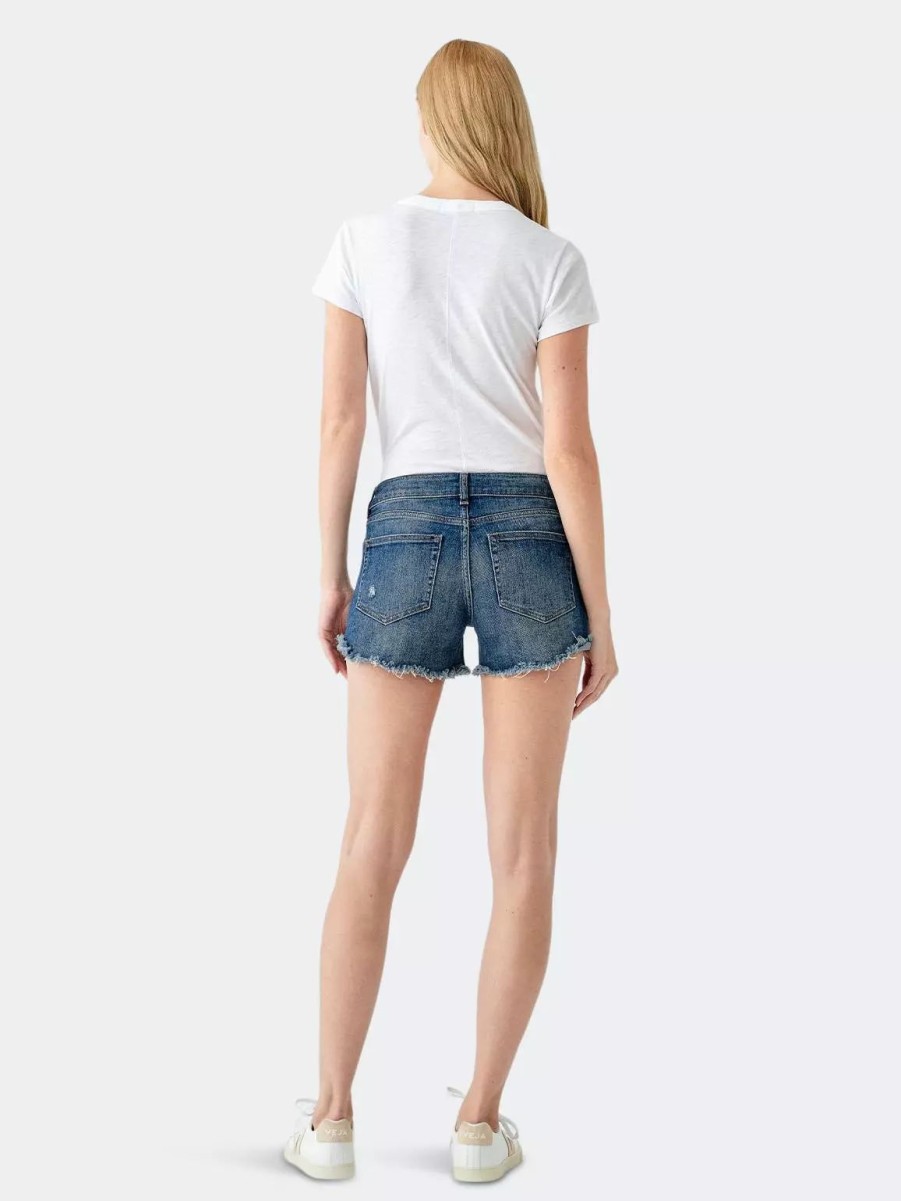 Bottoms * | Dl1961 Karlie Boyfriend Short Bluegrass