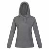 Sweatshirts & Sweaters * | Regatta Womens Kizmit Ii Marl Hoodie Storm Grey