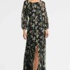 Dresses * | Sachin & Babi Jasmine Dress Black Venetia Petal