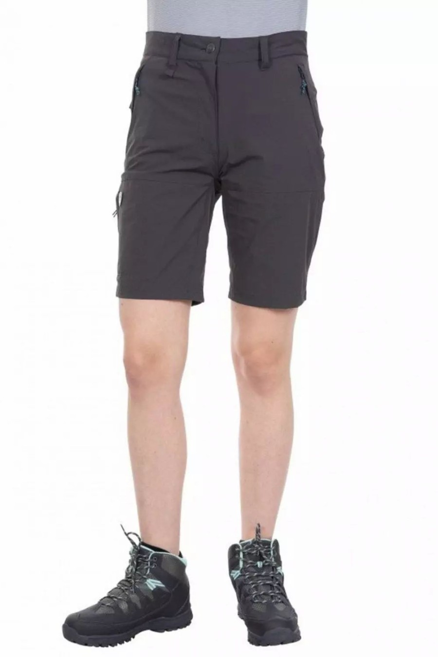 Bottoms * | Trespass Womens/Ladies Rueful Cargo Shorts Peat