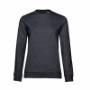 Sweatshirts & Sweaters * | B&C B&C Womens/Ladies Set-In Sweatshirt ( ) Asphalt Heather