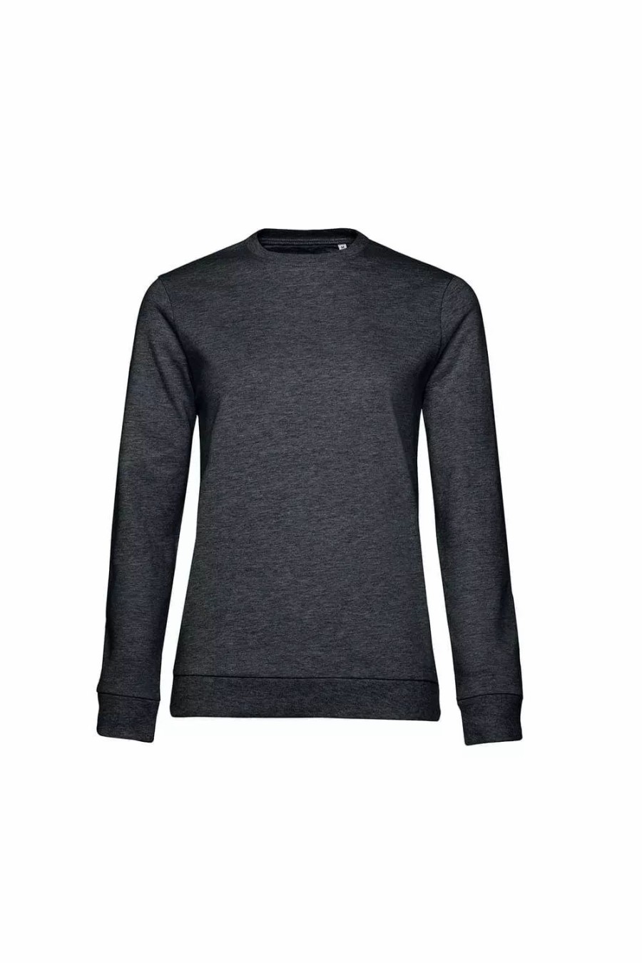 Sweatshirts & Sweaters * | B&C B&C Womens/Ladies Set-In Sweatshirt ( ) Asphalt Heather