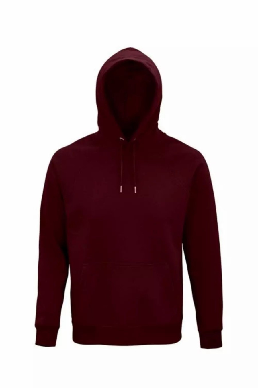 Sweatshirts & Sweaters * | Sols Unisex Adult Stellar Organic Hoodie ( ) Burgundy