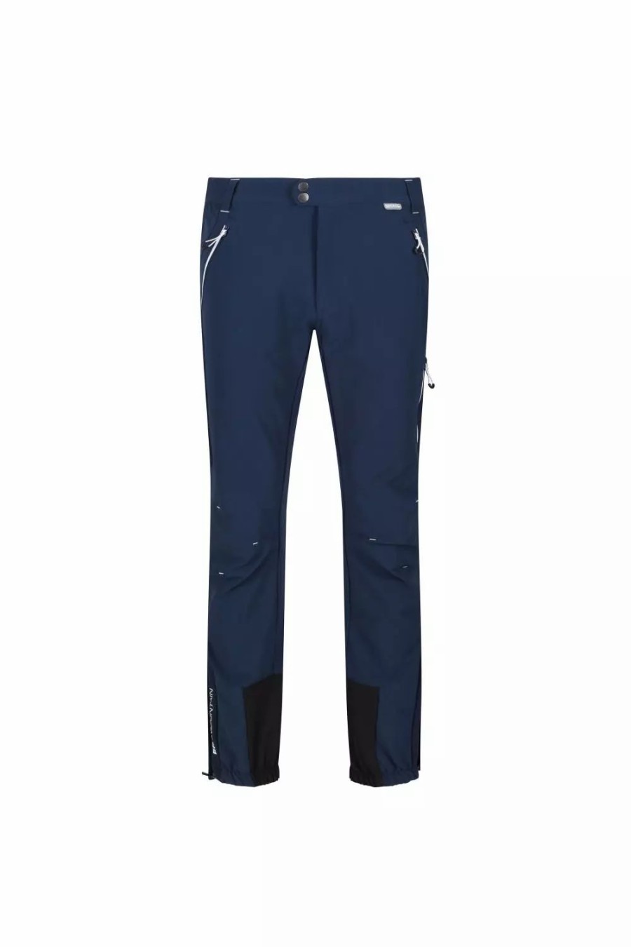 Bottoms * | Regatta Mens Mountain Walking Trousers Nightfall Navy