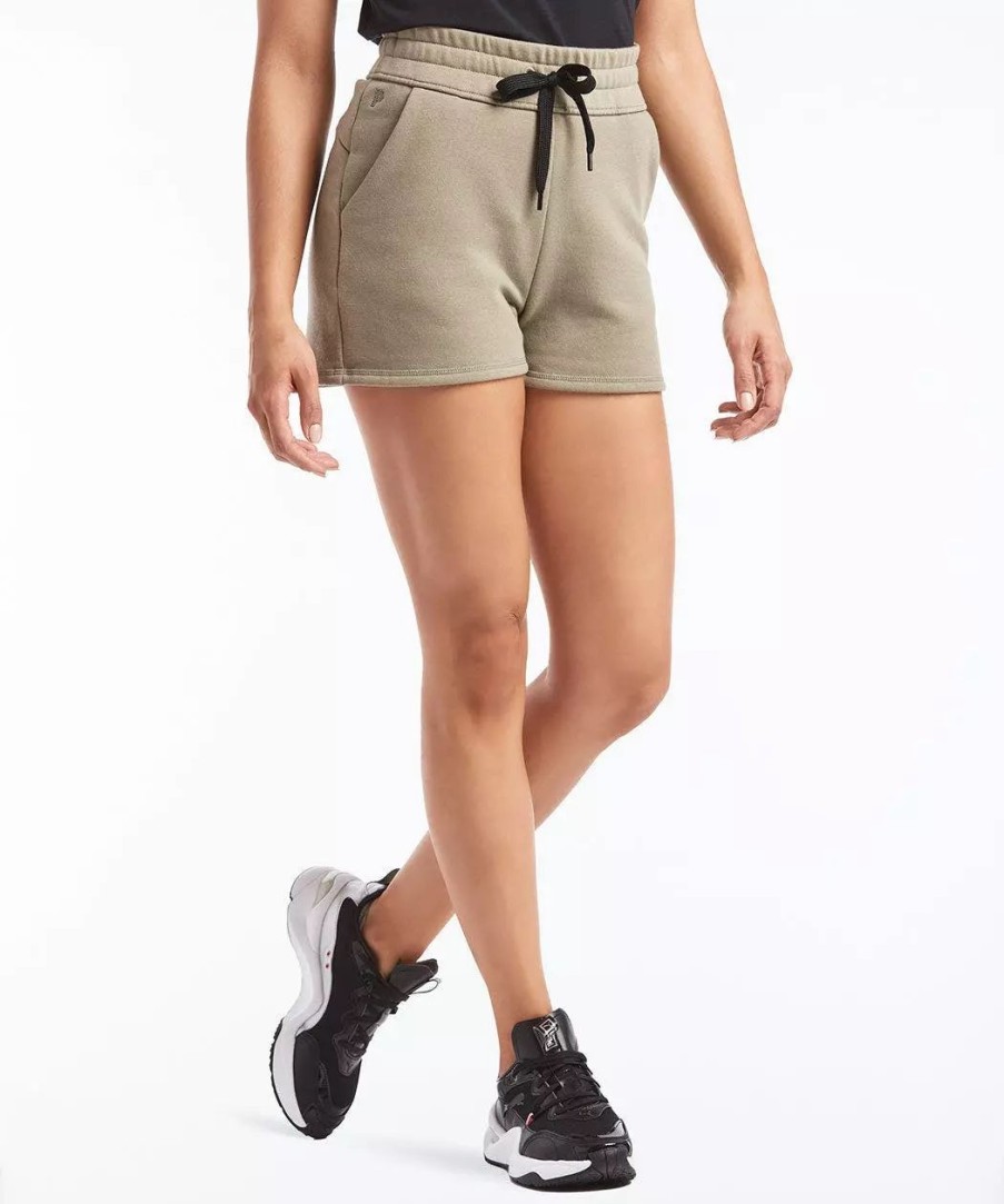 Bottoms * | Public Rec Luxe Fleece Short | Women'S Sage