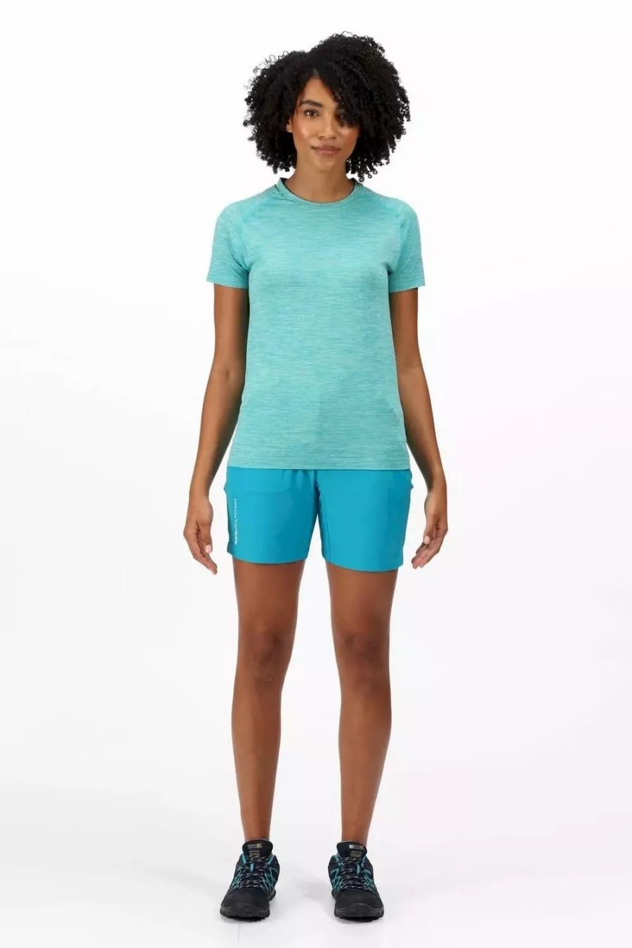 Bottoms * | Regatta Womens/Ladies Mountain Ii Shorts Enamel