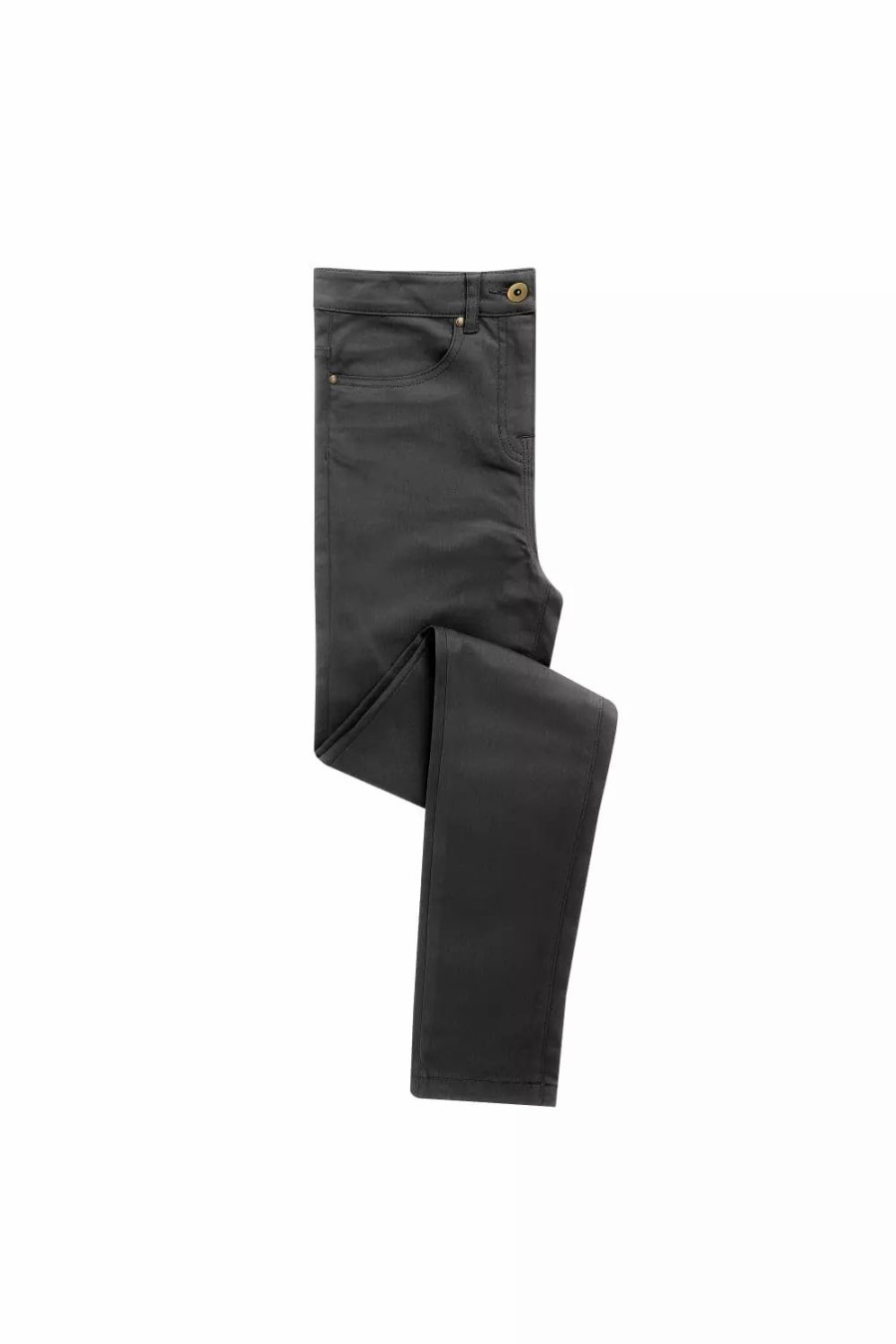 Bottoms * | Premier Premier Womens/Ladies Performance Chinos Charcoal