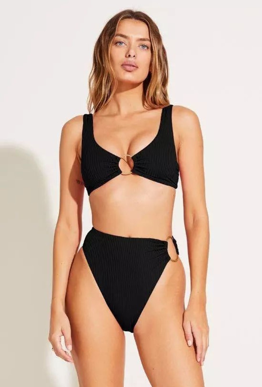 Swimwear * | Vitamin A Lolita Bottom Black