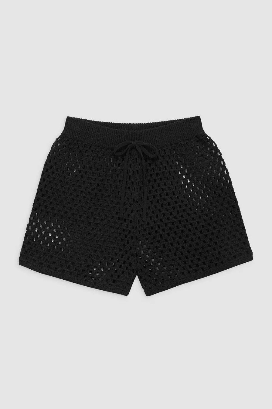 Bottoms * | Anine Bing Rubin Short Black