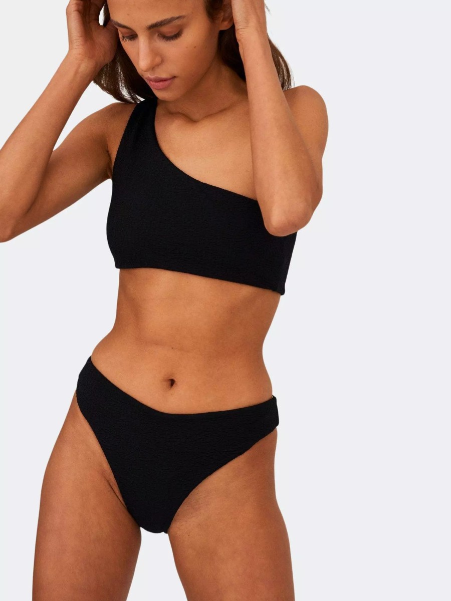 Swimwear * | Undress Code Ky And Sand Bikini Bottom Black