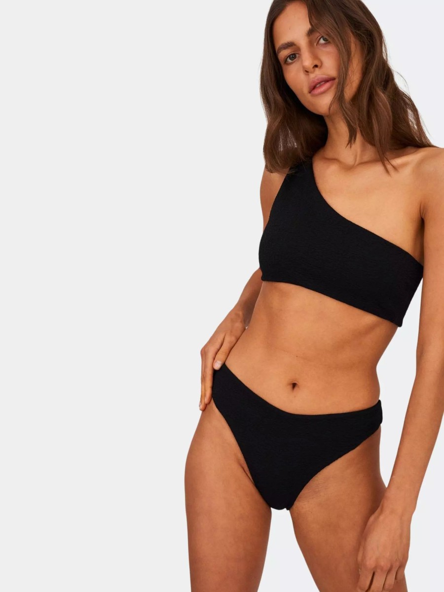 Swimwear * | Undress Code Ky And Sand Bikini Bottom Black