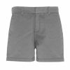 Bottoms * | Asquith & Fox Womens/Ladies Classic Fit Shorts ( ) Slate