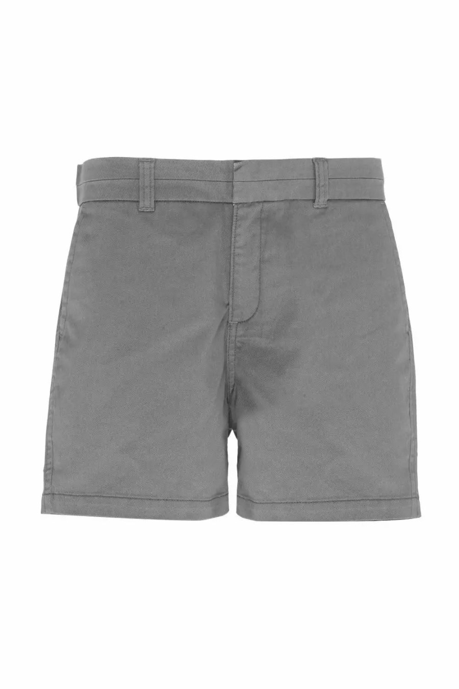 Bottoms * | Asquith & Fox Womens/Ladies Classic Fit Shorts ( ) Slate