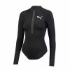 Swimwear * | Puma Womens Long-Sleeved Wetsuit Black