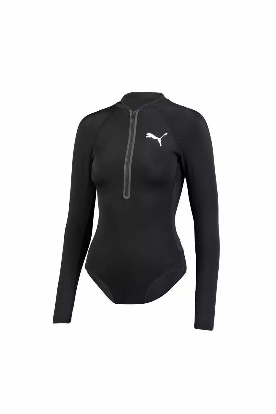 Swimwear * | Puma Womens Long-Sleeved Wetsuit Black