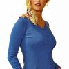 Sweatshirts & Sweaters * | Asquith & Fox Womens/Ladies V-Neck Sweater Royal Heather