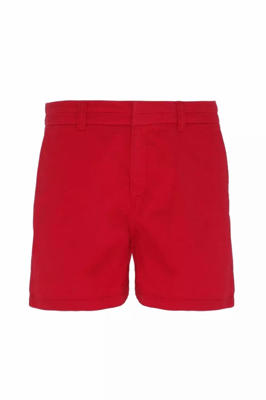 Bottoms * | Asquith & Fox Womens/Ladies Classic Fit Shorts Cherry Red