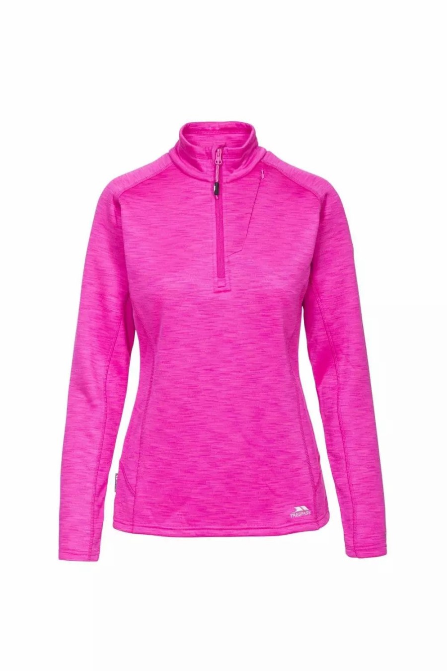 Sweatshirts & Sweaters * | Trespass Womens/Ladies Fairford Fleece Top ( ) Pink Glow Marl