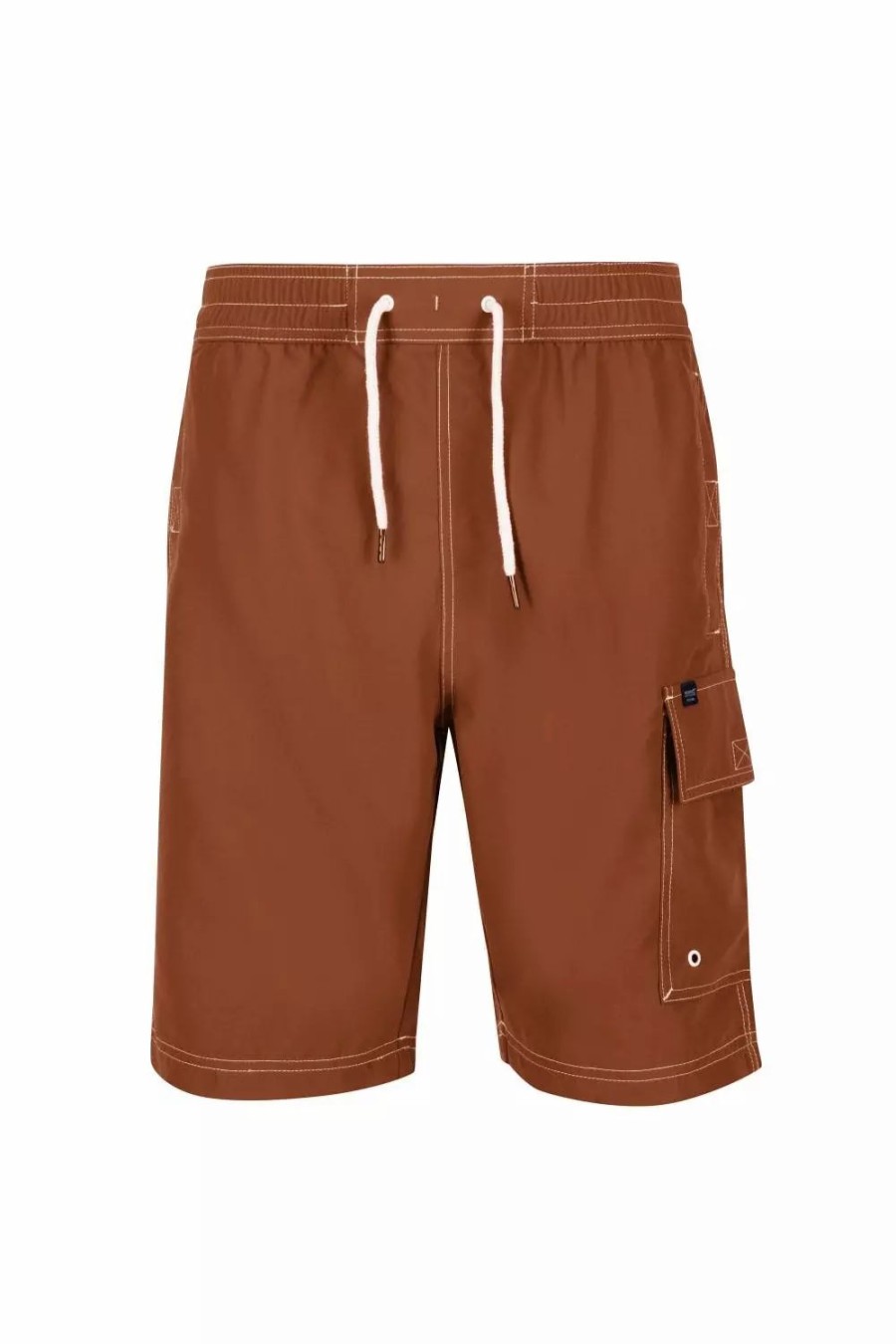 Swimwear * | Regatta Mens Hotham Iv Swim Shorts Gingerbread