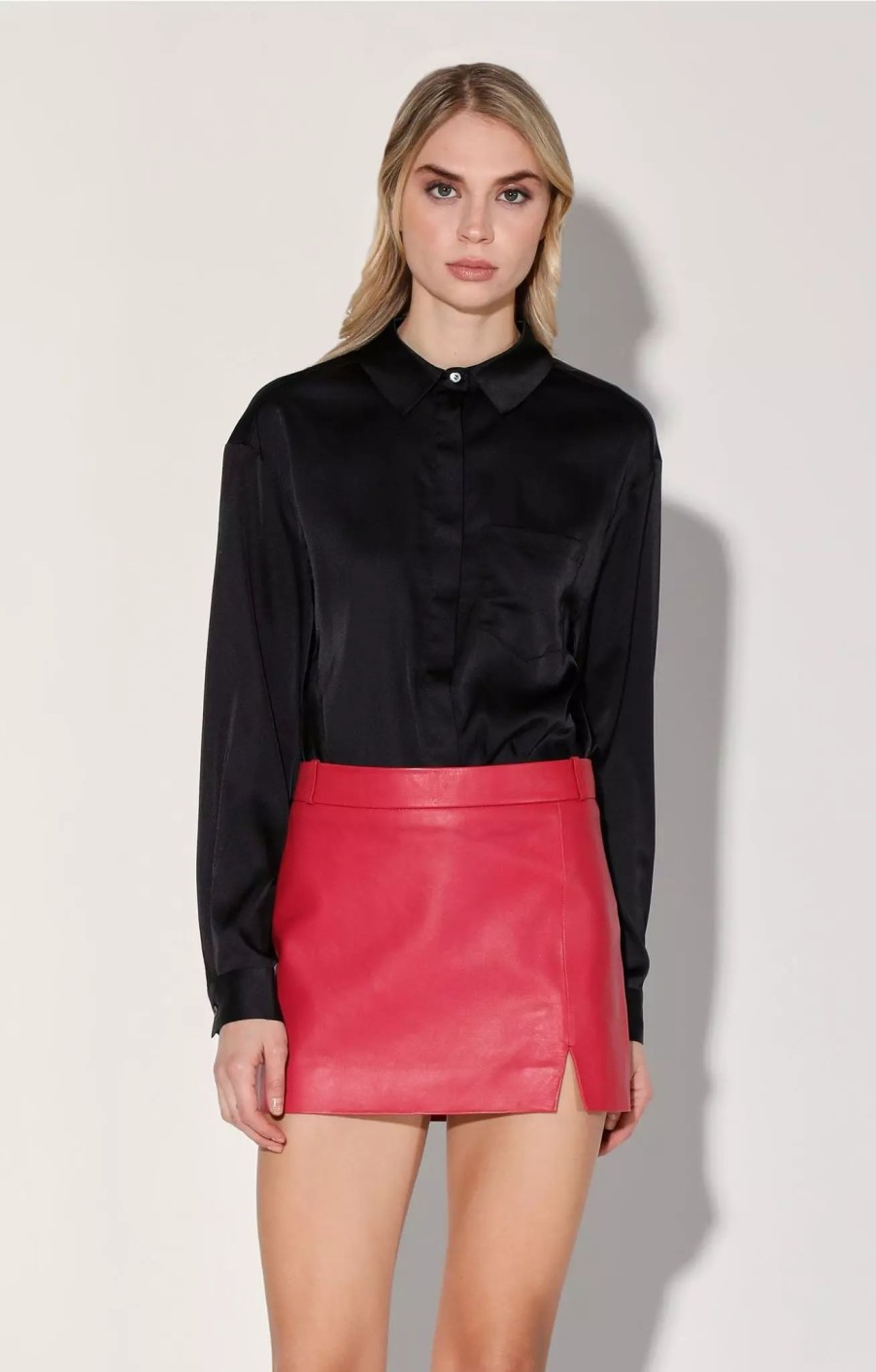 Skirts * | Walter Baker Haiden Skirt Cerise