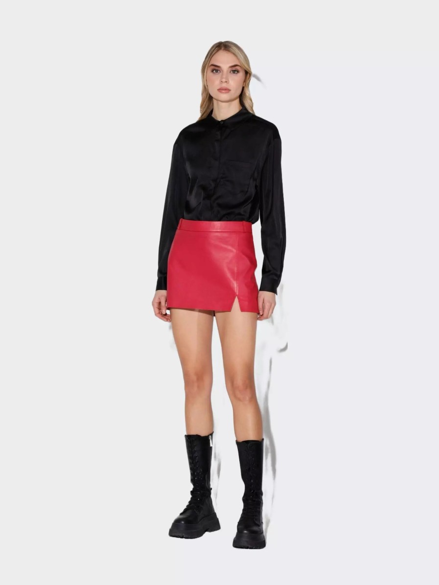 Skirts * | Walter Baker Haiden Skirt Cerise