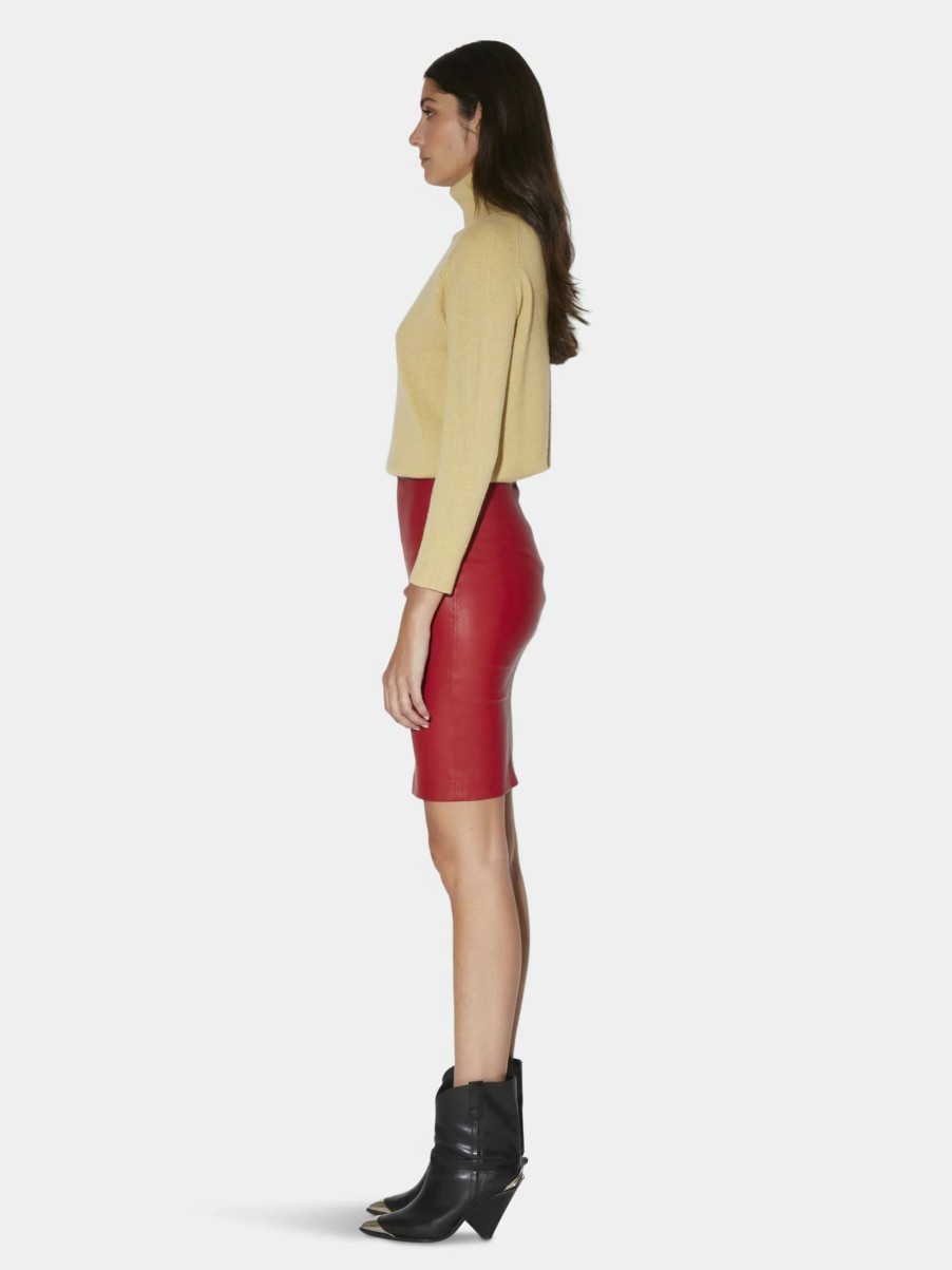 Skirts * | Walter Baker Mae Skirt, Red