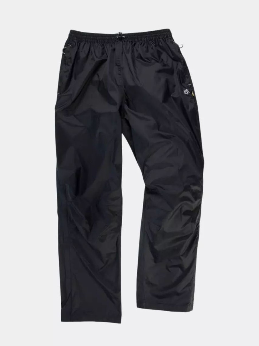 Bottoms * | Craghoppers D Of E Womens/Ladies Ascent Waterproof Overtrousers/Pants ( ) Black