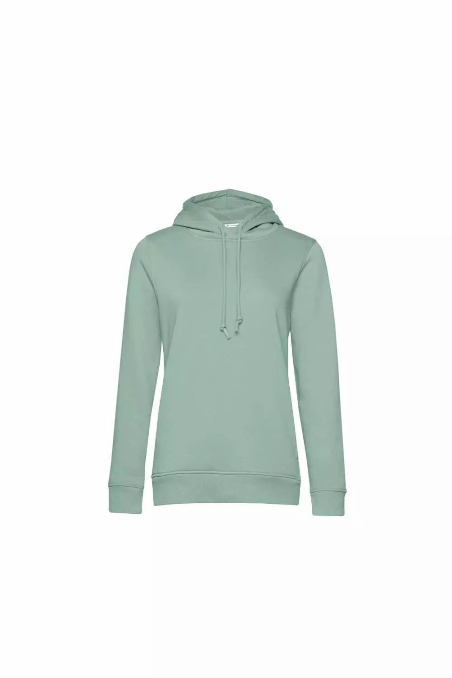 Sweatshirts & Sweaters * | B&C B&C Womens/Ladies Organic Hoodie ( ) Sage Green