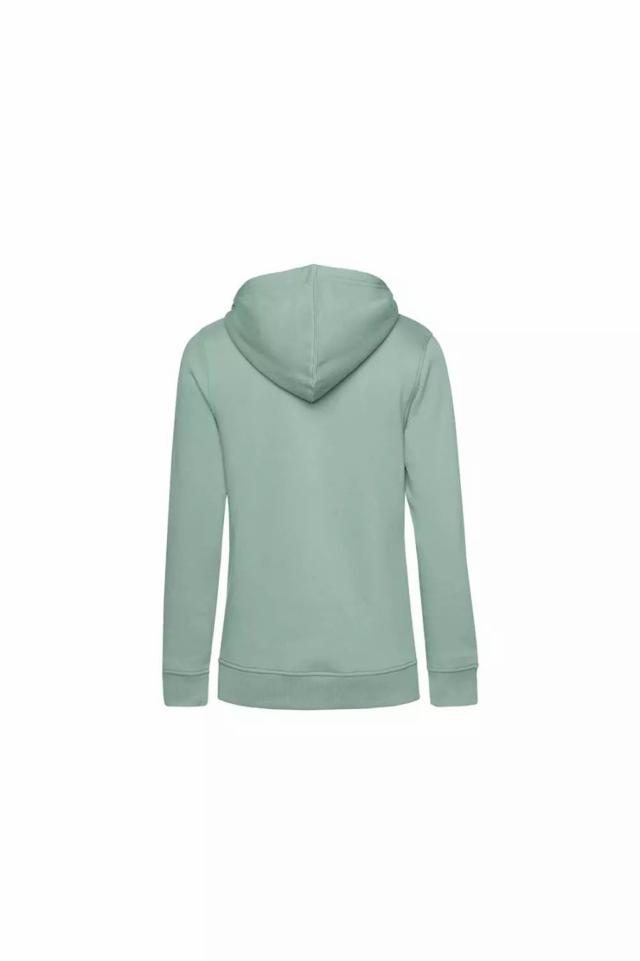 Sweatshirts & Sweaters * | B&C B&C Womens/Ladies Organic Hoodie ( ) Sage Green