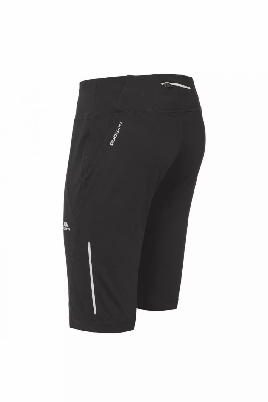 Bottoms * | Trespass Womens/Ladies Melodie Active Shorts Black